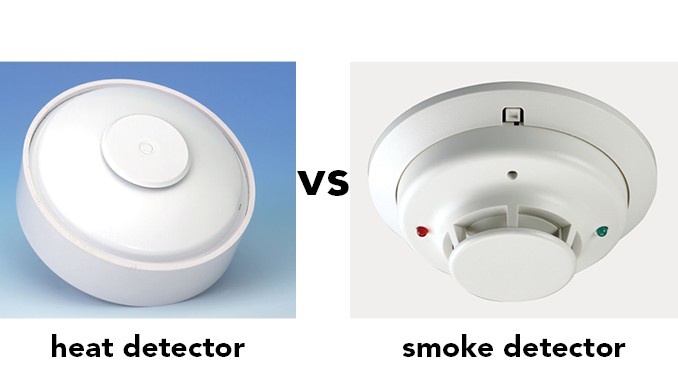 Key Differences Between Smoke Detector and Heat Detector