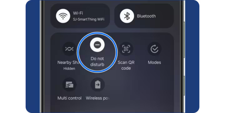 Home Security Alerts and Do Not Disturb Settings