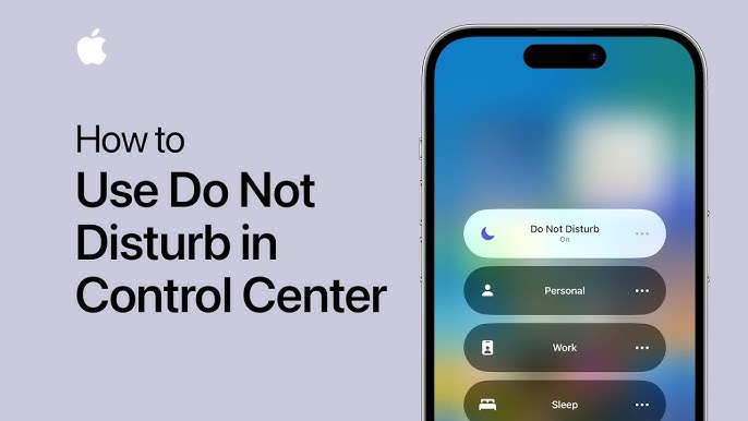 Understanding How Do Not Disturb Works