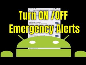 How to Fix Phone Not Ringing for Emergency Alerts