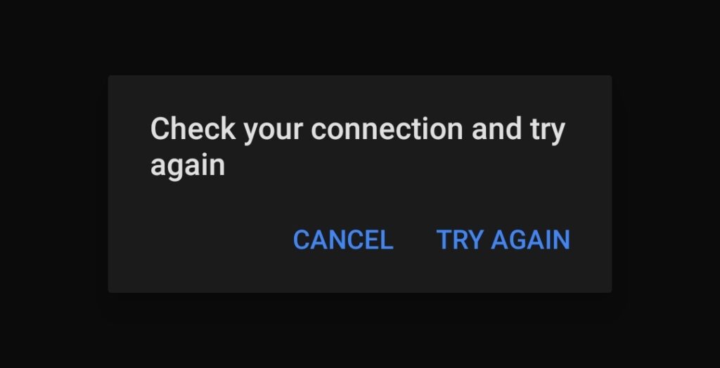 Confirm Your Internet Connection
