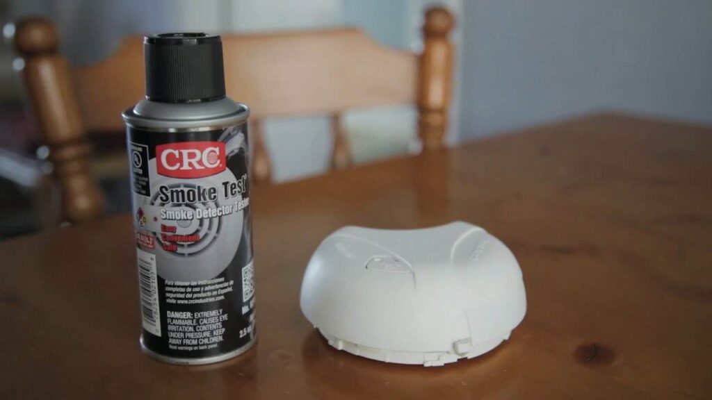 how to test smoke detectors with Aerosol Instead of Real Smoke