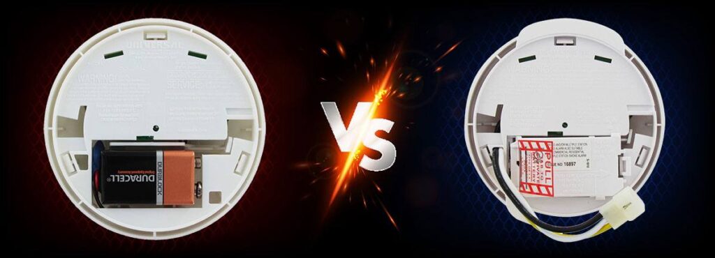 Hardwired vs Battery-Powered Smoke Detectors