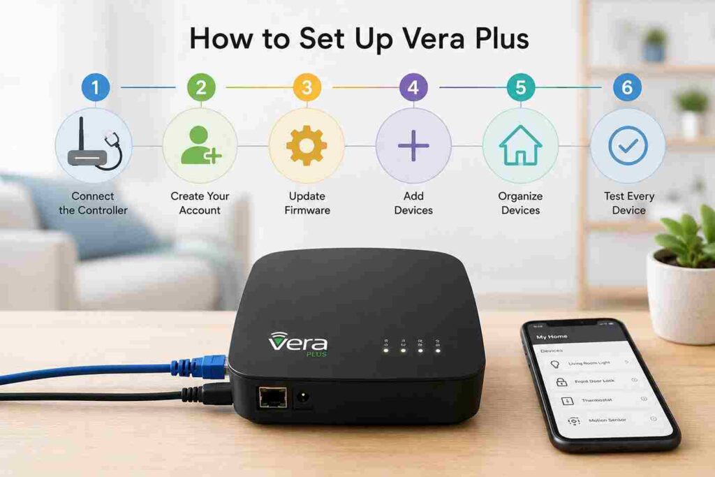 How to Set Up Vera Plus