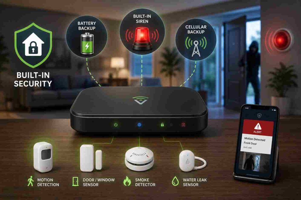 Built-in Security Features
