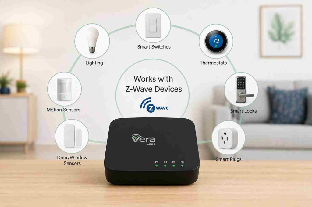 What Devices Work with Vera Edge?