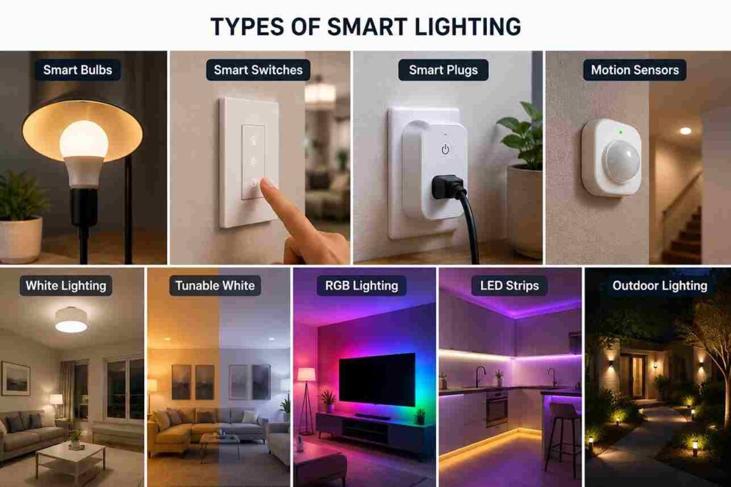Types of Smart Lighting