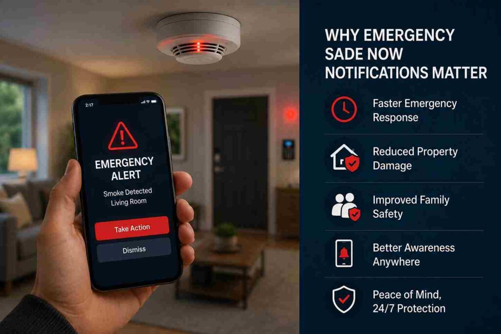 Why Emergency Sade Now Notifications Matter