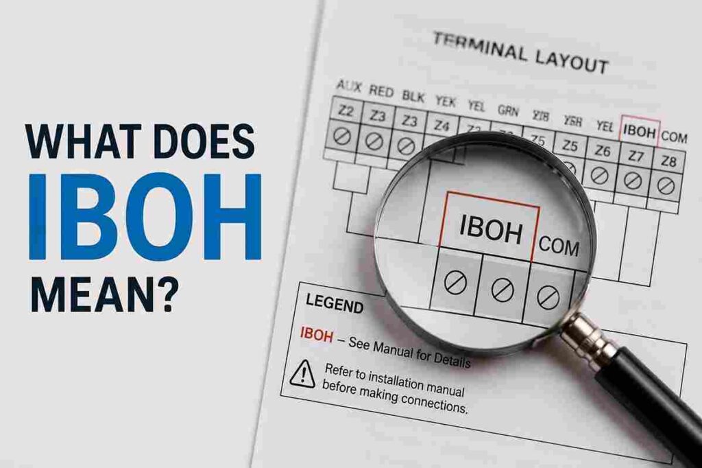 What Does IBOH Mean?