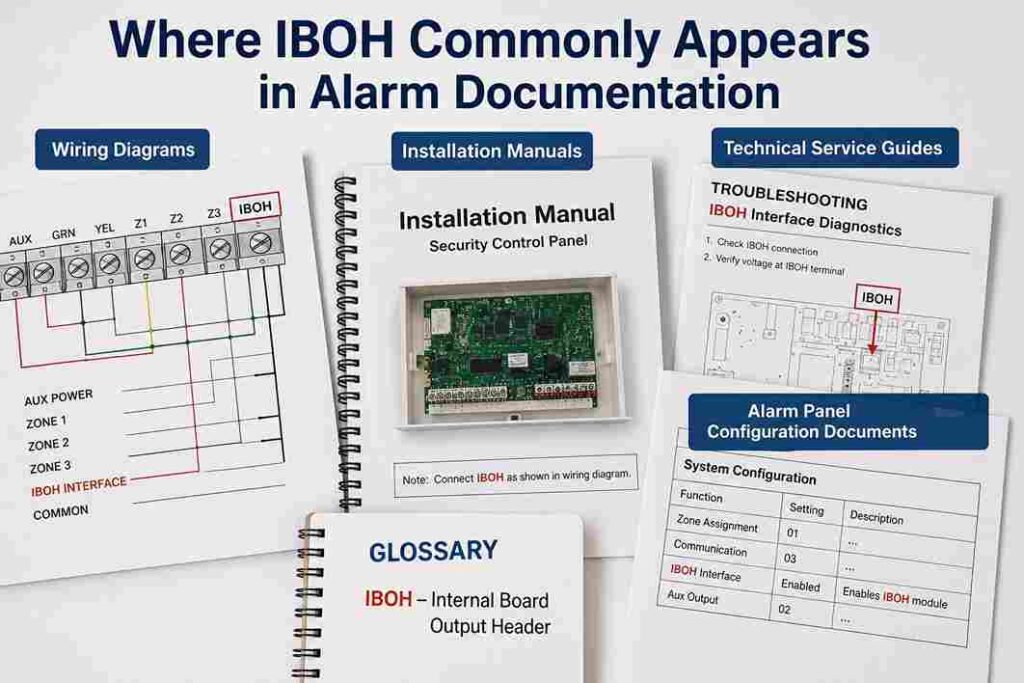 Where IBOH Commonly Appears in Alarm Documentation