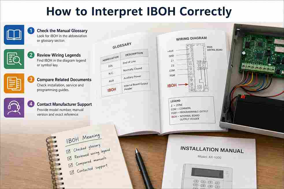 How to Interpret IBOH Correctly