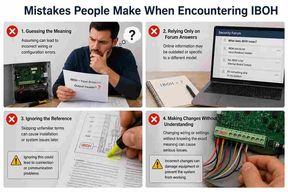 Mistakes People Make When Encountering IBOH