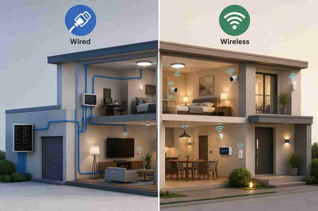 Wired vs Wireless Home Automation