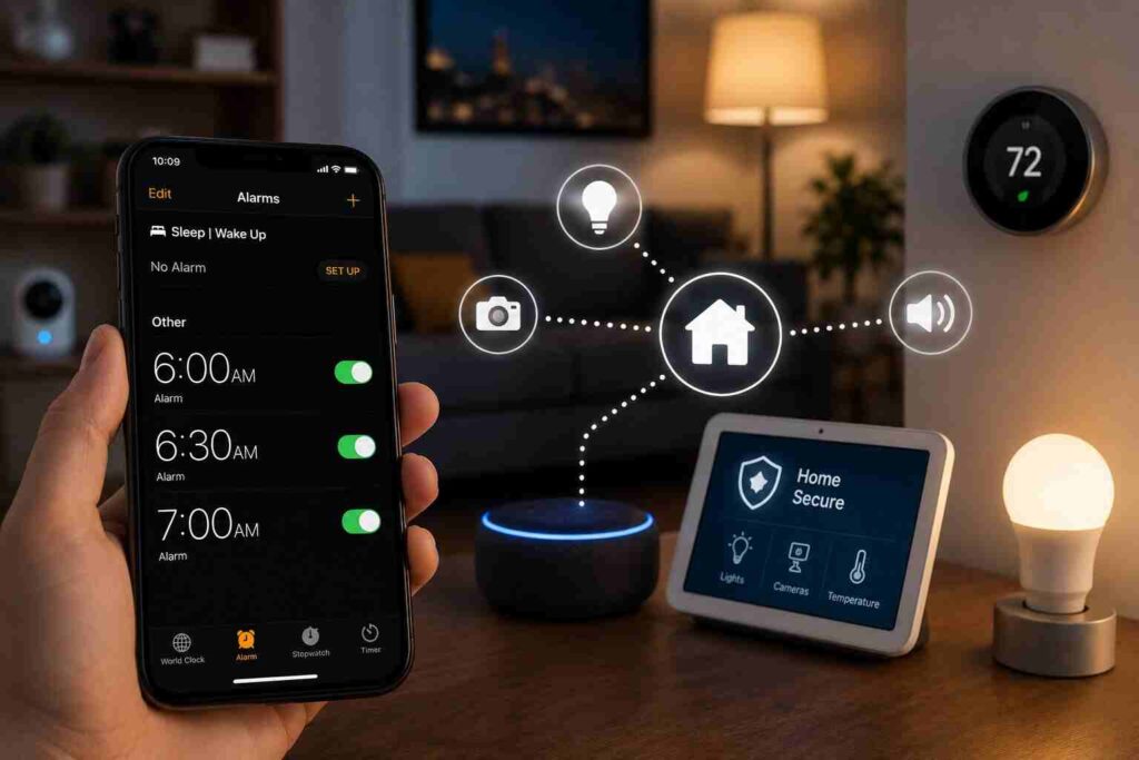 Using iPhone Alarm Volume with Smart Home Systems