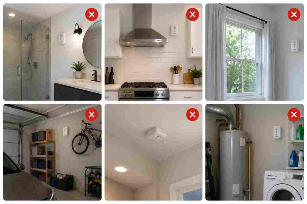 Places You Should Never Install a Gas Detector