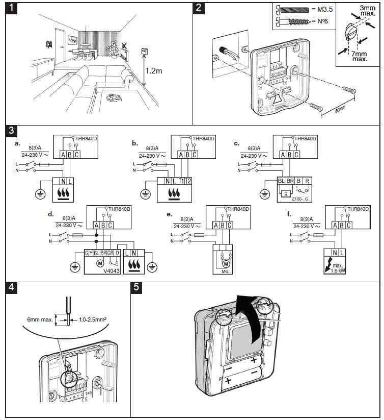 Honeywell Home Thermostat Manual PDF Setup Guide