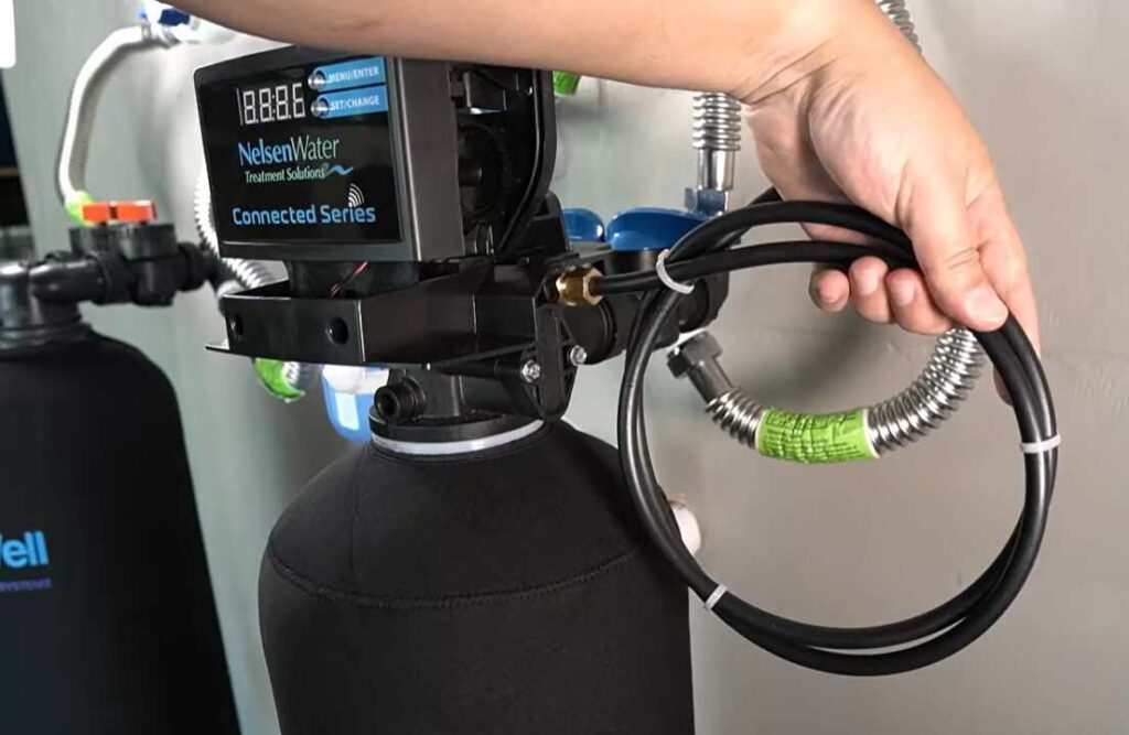 Water Leak Detector Around Water Softeners