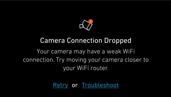 Camera Issues Inside the SimpliSafe App