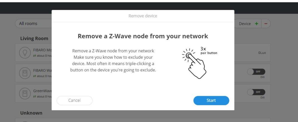 Device Exclusion