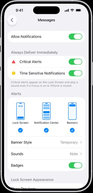 How to Restore Alerts When Notifications Silenced Messages Appear