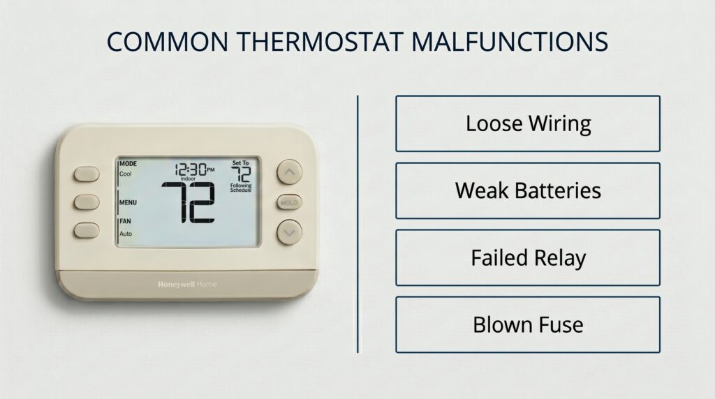 Common Symptoms of Temperature Control Problems