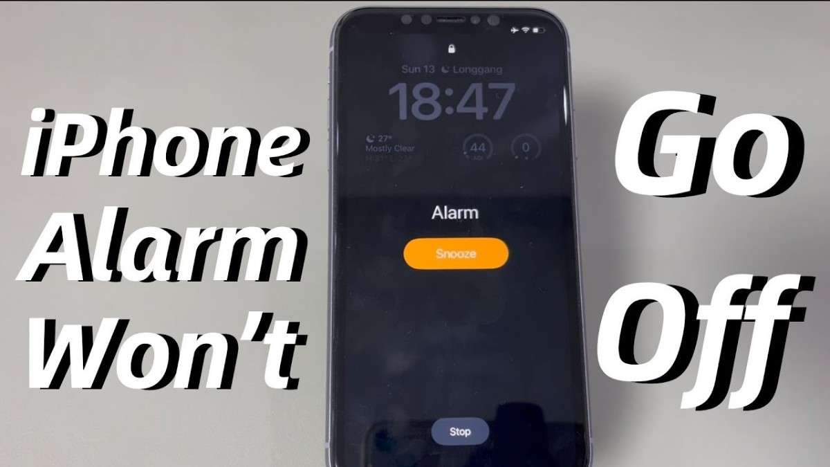 IPhone Alarms Not Going Off Fixes