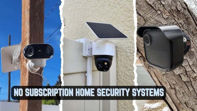 Best Home Security System Without Subscription Costs
