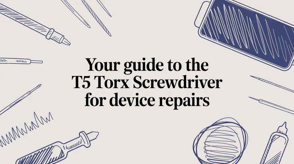 T5 Screwdriver Guide for Security Devices