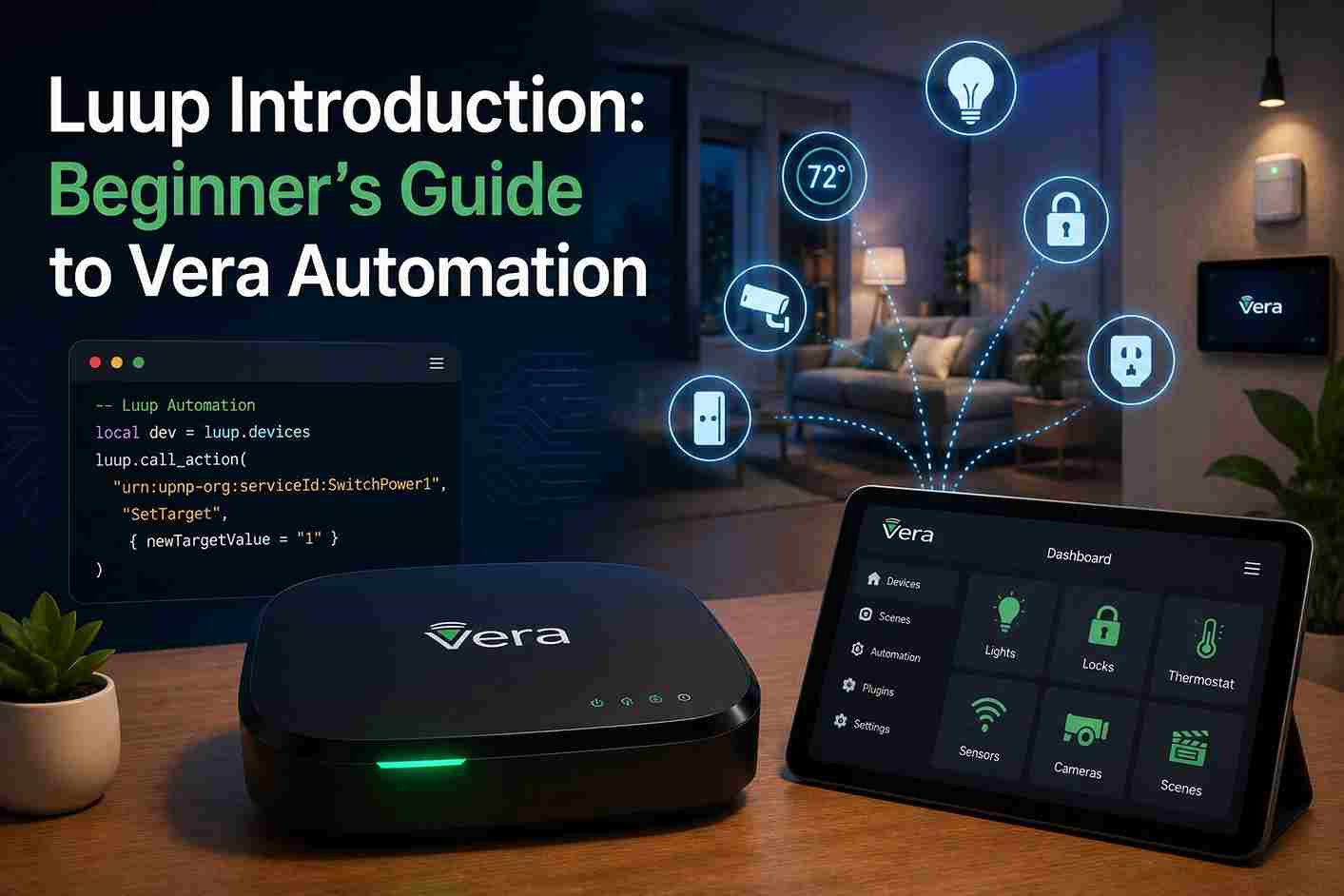 Luup Introduction: Beginner's Guide to Vera Automation
