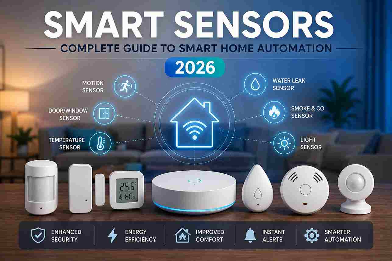 Smart Sensors: Complete Guide to Smart Home Automation 2026