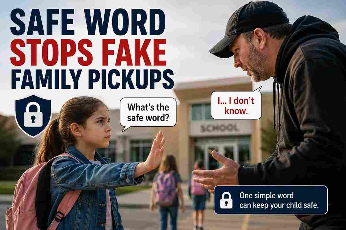 Safe Word Stops Fake Family Pickups