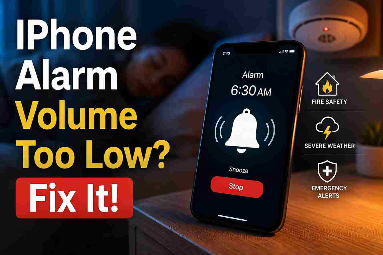 IPhone Alarm Volume Too Low? Fix It