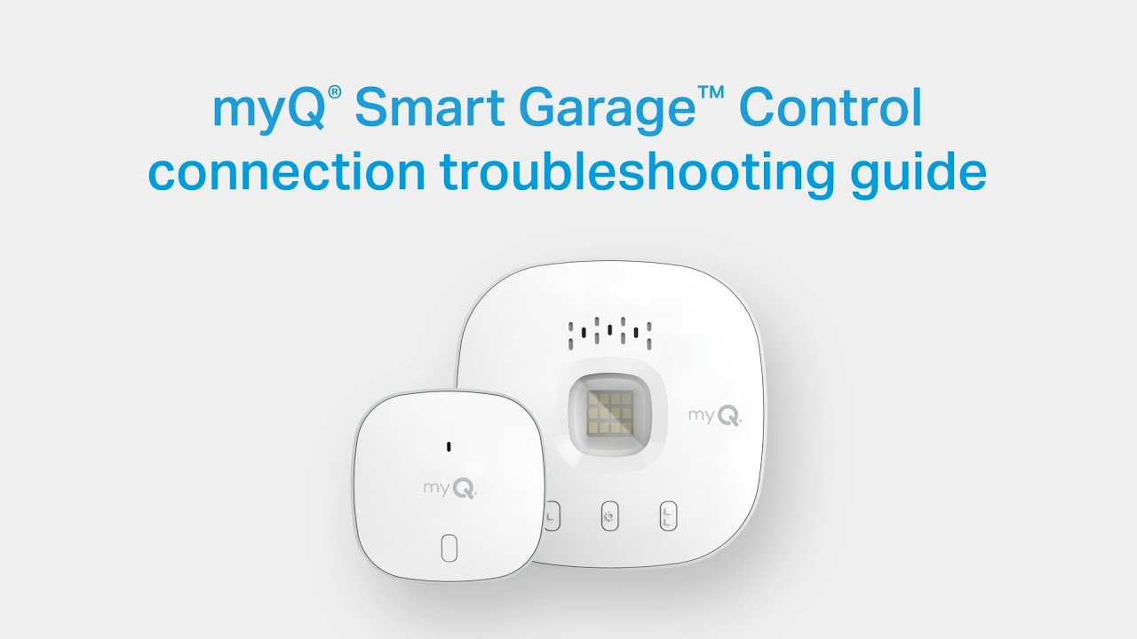 Chamberlain Smart Garage Control Not Connecting?